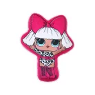 Wendbare LOL Puppe Spielkissen für Mädchen - Zwei-in-Eins Kissen - pink-hellblau