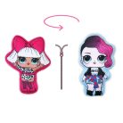 Wendbare LOL Puppe Spielkissen für Mädchen - Zwei-in-Eins Kissen - pink-hellblau