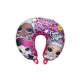 LOL Puppe Reisekissen für Mädchen - Nackenkissen - LOL Surprise Free Styling Schriftzug - pink