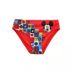 Baby Badeanzug für kleine Jungen - Mickey Maus - rot - 80