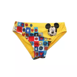 Baby Badeanzug für kleine Jungen - Mickey Maus - gelb - 92