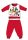 Disney Mickey Maus Winter dicke Weihnachtsbaby-Strampelanzug - Baumwollflanell-Strampelanzug - rot - 92