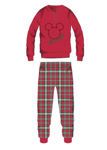 Disney Mickey Maus Winterpyjama für Männer - Baumwollflanellpyjama - XXL