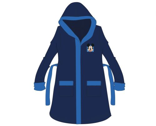 Disney Mickey Mouse Kapuzenbademantel für Kinder - dunkelblau - 98-104