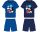 Disney Mickey Maus Baumwoll-Sommer-Set - T-Shirt-Shorts-Set - Mittelblau - 104