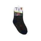 Rutschfeste Kindersocken - Micky Maus - Vollplüsch - Anthrazit - 23-26
