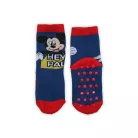 Rutschfeste Kindersocken - Micky Maus - Vollplüsch - Dunkelblau - 27-30
