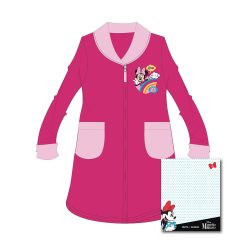 Kinderbademantel - Koralle - Minnie Maus - 128 - pink