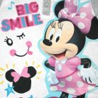 Langer dünner Baumwoll-Kinderpyjama - Minnie Maus - Jersey - grau - 98