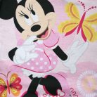 Langer dünner Baumwoll-Kinderpyjama - Minnie Maus mit Schmetterlingen - Jersey - grau - 122