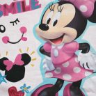 Langer dünner Baumwoll-Kinderpyjama - Minnie Maus - Jersey - hellrosa - 116