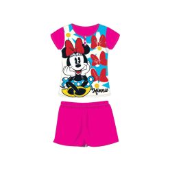   Sommer-Kurzarm-Kinder-Baumwollpyjama - Disney Minnie Maus - pink - 122
