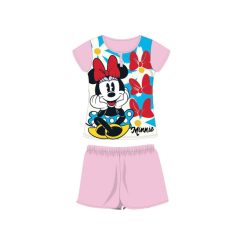   Sommer-Kurzarm-Kinder-Baumwollpyjama - Disney Minnie Maus - hellrosa - 110