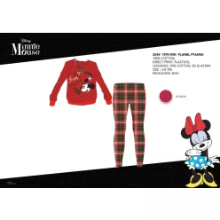   Winter dicke Baumwollkinderpyjama - Flanellpyjama - Disney Minnie Maus