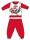 Disney Minnie Maus Winter Dickes Weihnachtsbaby Pyjama - Baumwollflanell Pyjama - Rot - 80
