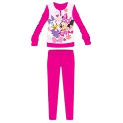   Disney Minnie Maus Winter Dicker Kinderpyjama - Baumwollflanell Pyjama - Pink - 104