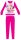 Disney Minnie Maus Winter Dicker Kinderpyjama - Baumwollflanell Pyjama - Pink - 122