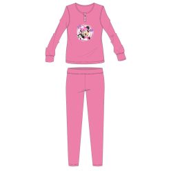   Disney Minnie Maus Baumwollflanellpyjama - dickes Winterkindpyjama - rosa - 110