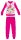 Disney Minnie Maus Fleecepyjama - dickes Winterkindpyjama - pink - 104