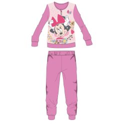   Disney Minnie Maus Polarfleece-Pyjama - Winterpyjama für Kinder - Rosa - 98