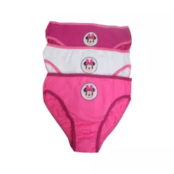 Baumwollmädchenunterhose - 3er-Pack - Minnie Maus