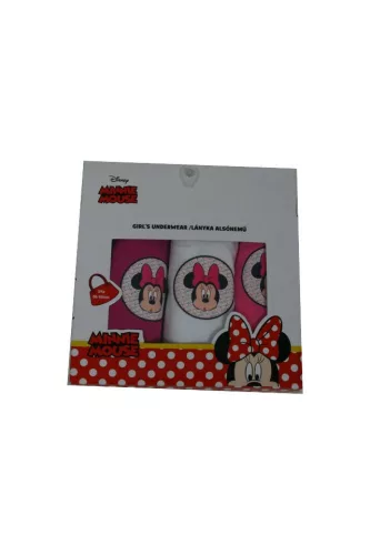 Baumwollmädchenunterhose - 3er-Pack - Minnie Maus