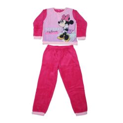 Winter-Kinderpyjama - Coral - Minnie Maus - pink - 128