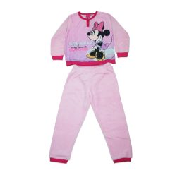 Winter-Kinderpyjama - Coral - Minnie Maus - hellrosa - 110