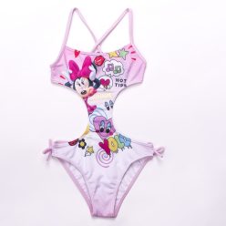 Minnie Maus Mädchen Badeanzug - Trikini - hellrosa - 98