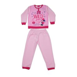 Winter Fleece Kinderpyjama - Minnie Maus - hellrosa - 98