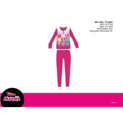   Disney Minnie Maus Winter Dünner Baumwoll Kinderpyjama - Jersey Pyjama - Pink - 110