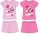 Disney Minnie Maus Baumwoll-Sommerensemble - T-Shirt-Shorts-Set - Hellrosa - 116