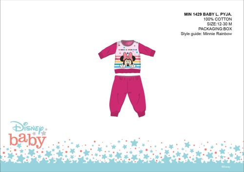 Disney Minnie Maus Baby-Strampelanzug - Jersey-Baumwoll-Strampelanzug - pink - 92