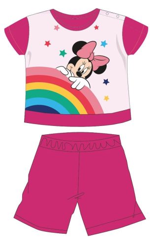 Disney Minnie Maus Sommer Kurzarm Baby Pyjama - Baumwoll-Jersey Pyjama - Pink - 80