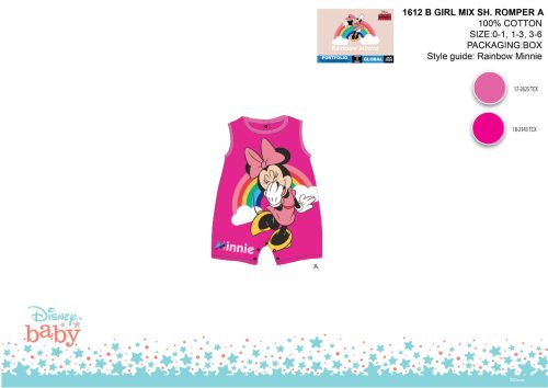 Disney Minnie Mouse Sommer Baby Romper