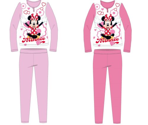 Disney Minnie egér jersey pamut pizsama - rózsaszín - 104