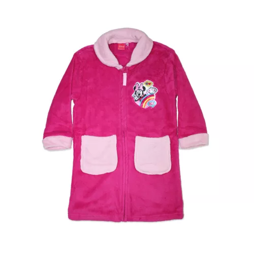 Kinder Bademantel - Coral - Minnie Maus - pink - 128