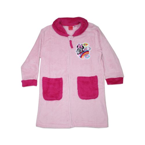 Kinder Bademantel - Coral - Minnie Maus - hellrosa - 116