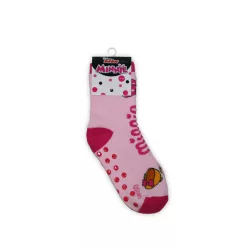 Rutschfeste Kindersocken - Minnie Maus - Vollplüsch