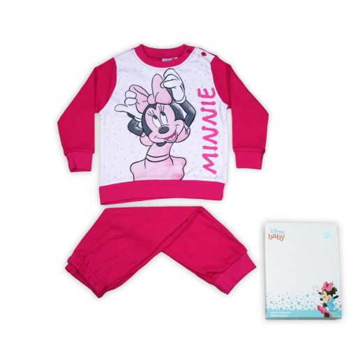 Winter Baumwoll Baby Pyjama - Minnie Mouse - Pink - 80