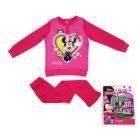 Winter Baumwoll-Kinderpyjama - Minnie Maus - pink - 122