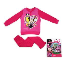 Winter Baumwoll-Kinderpyjama - Minnie Maus - pink - 128
