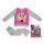 Winter Baumwoll-Kinderpyjama - Minnie Maus - grau - 134