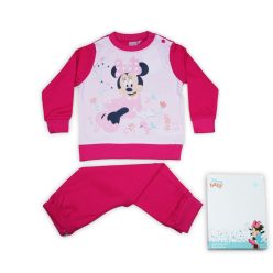 Winter dicke Baumwollbaby-Pyjama - Minnie Mouse - pink - 80