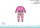 Disney Minnie Mouse Baby Romper - Hellila-Lila - Für Babys von 0-1 Monat
