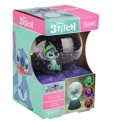 Disney Lilo & Stitch LED csillogó világító gömb