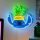 Lilo und Stitch Ananas-Hut Neon-Wandleuchte Led-Stimmungslicht