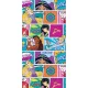 Disney Prinzessinnen Kinder-Strandhandtuch - 67x137 - kariert