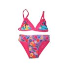 Disney Prinzessinnen Zweiteiler-Badeanzug für Mädchen - Blumenmuster - pink - 104