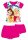 Disney Prinzessinnen Baumwoll-Sommerensemble - T-Shirt-Shorts-Set - pink - 116
